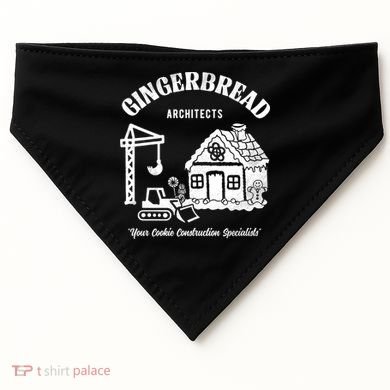 Gingerbread Architects USA-Made Doggie Bandana