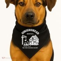 Gingerbread Architects USA-Made Doggie Bandana thumb 1