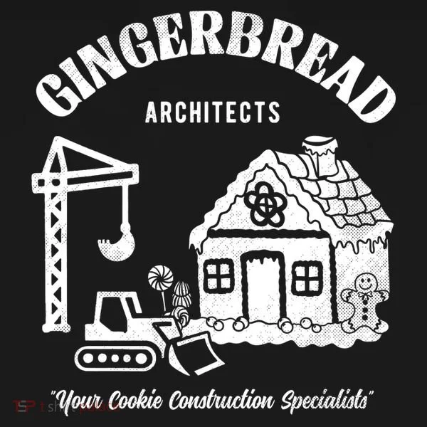 Gingerbread Architects Toddler Hoodie