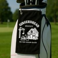 Gingerbread Architects Golf Towel thumb 2