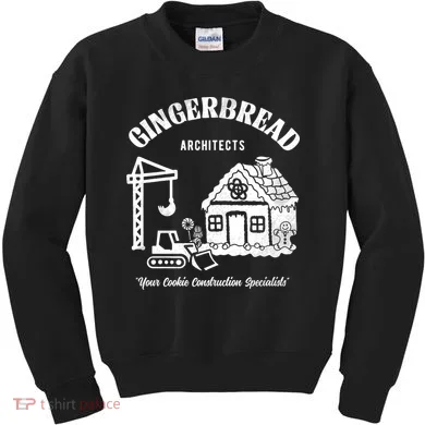 Gingerbread Architects Kids Sweatshirt