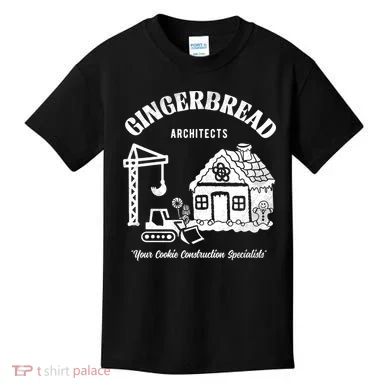 Gingerbread Architects Kids T-Shirt