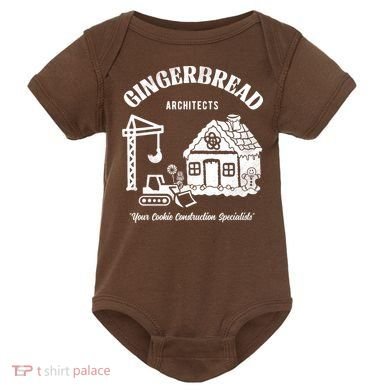 Gingerbread Architects Baby Bodysuit