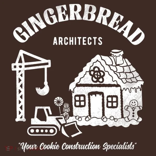 Gingerbread Architects Baby Bodysuit