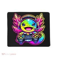 Gamesolotl Axolotl Gamer Cute Anime Kawaii Mousepad thumb 0