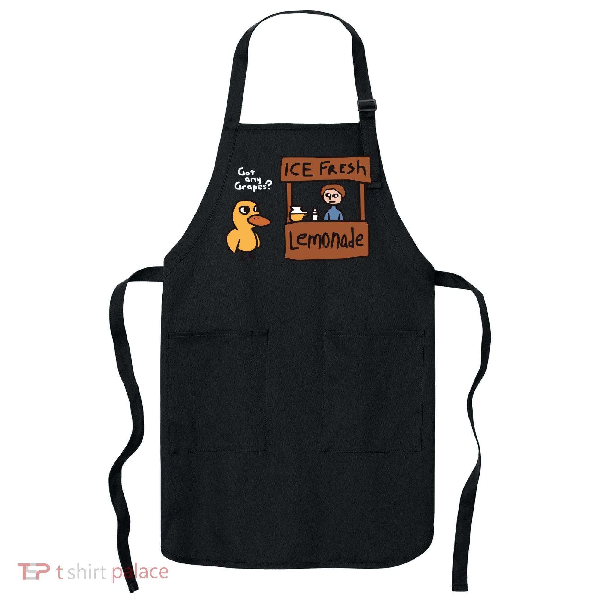 Got Any Grapes The Duck Song Funny Duck Apron