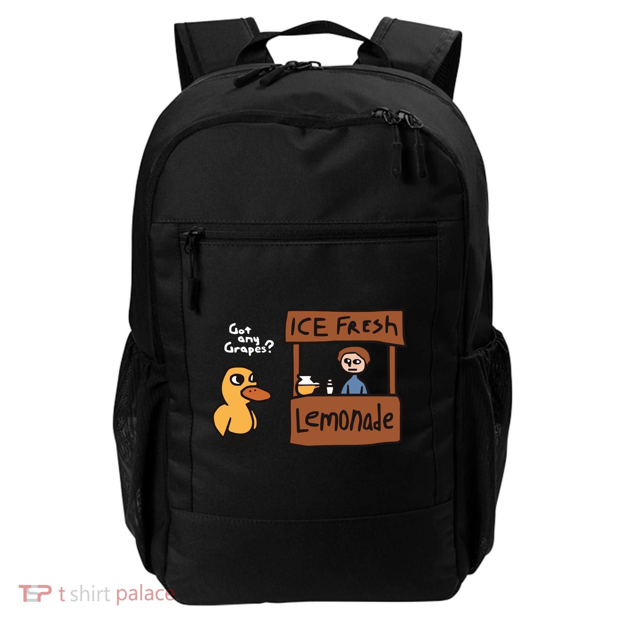 Got Any Grapes The Duck Song Funny Duck Backpack
