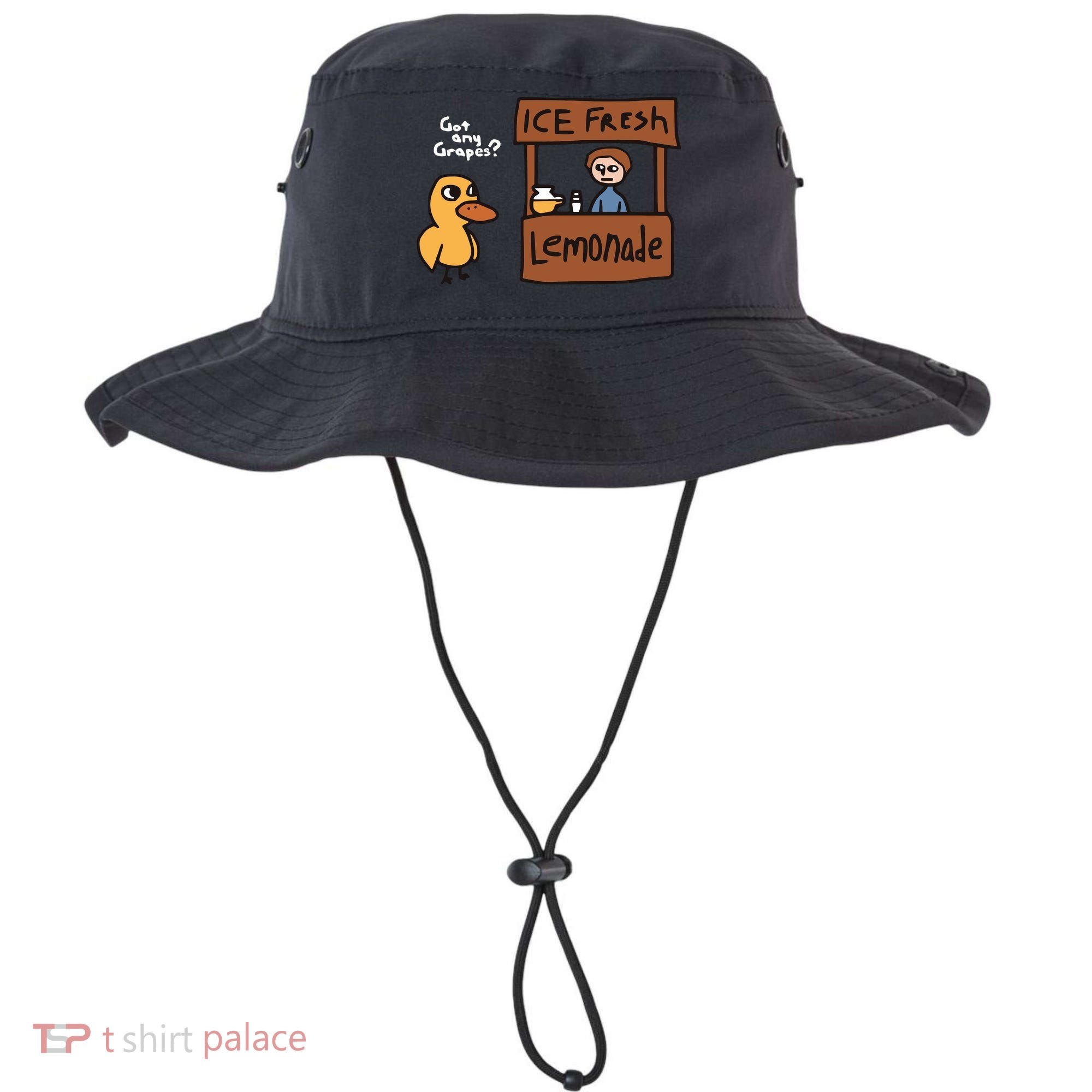Got Any Grapes The Duck Song Funny Duck Bucket Hat