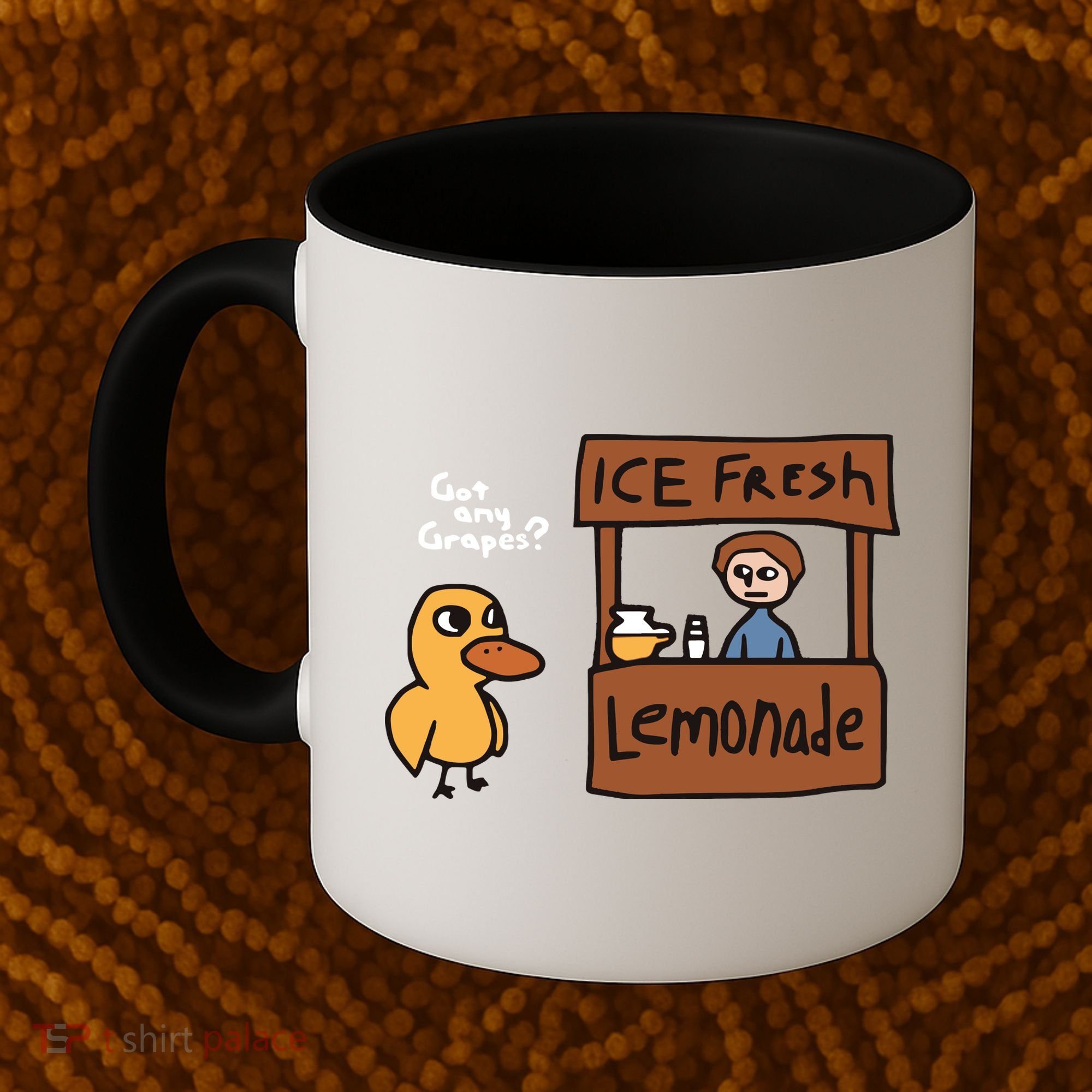 Got Any Grapes The Duck Song Funny Duck Coffee Mug