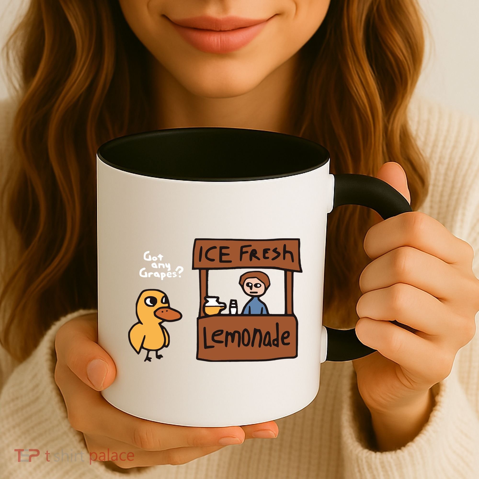 Got Any Grapes The Duck Song Funny Duck Coffee Mug