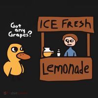 Got Any Grapes The Duck Song Funny Duck Women's Hoodie thumb 2