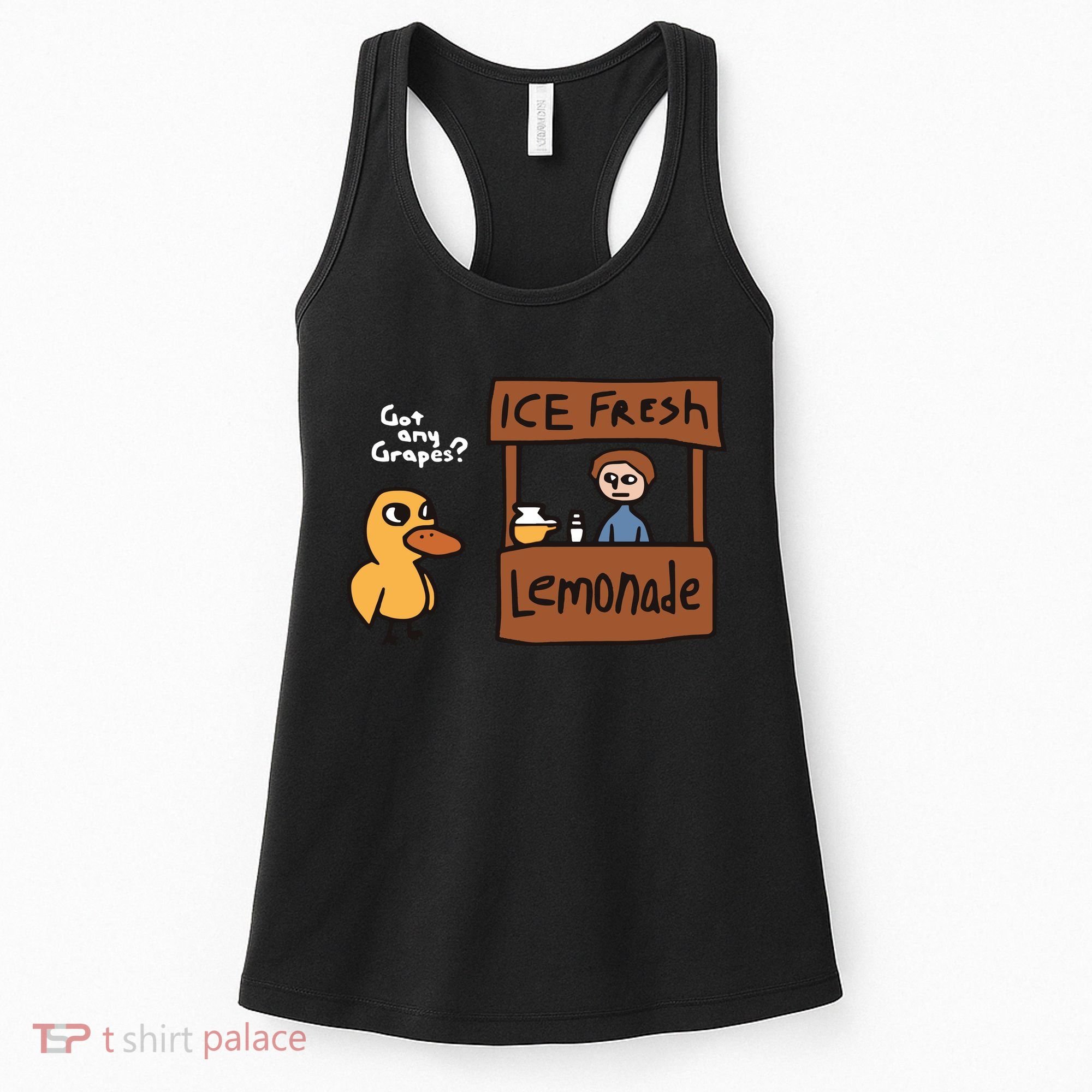 Got Any Grapes The Duck Song Funny Duck Women's Tank Top