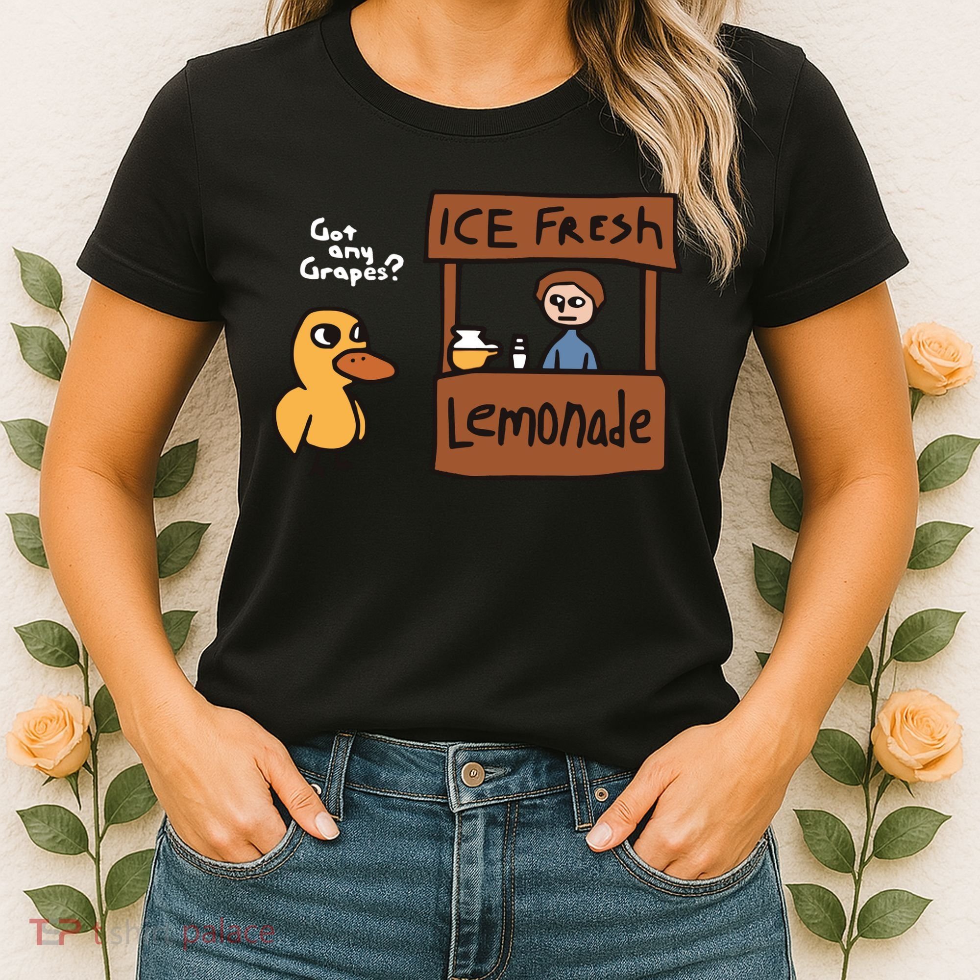Got Any Grapes The Duck Song Funny Duck Women's T-Shirt