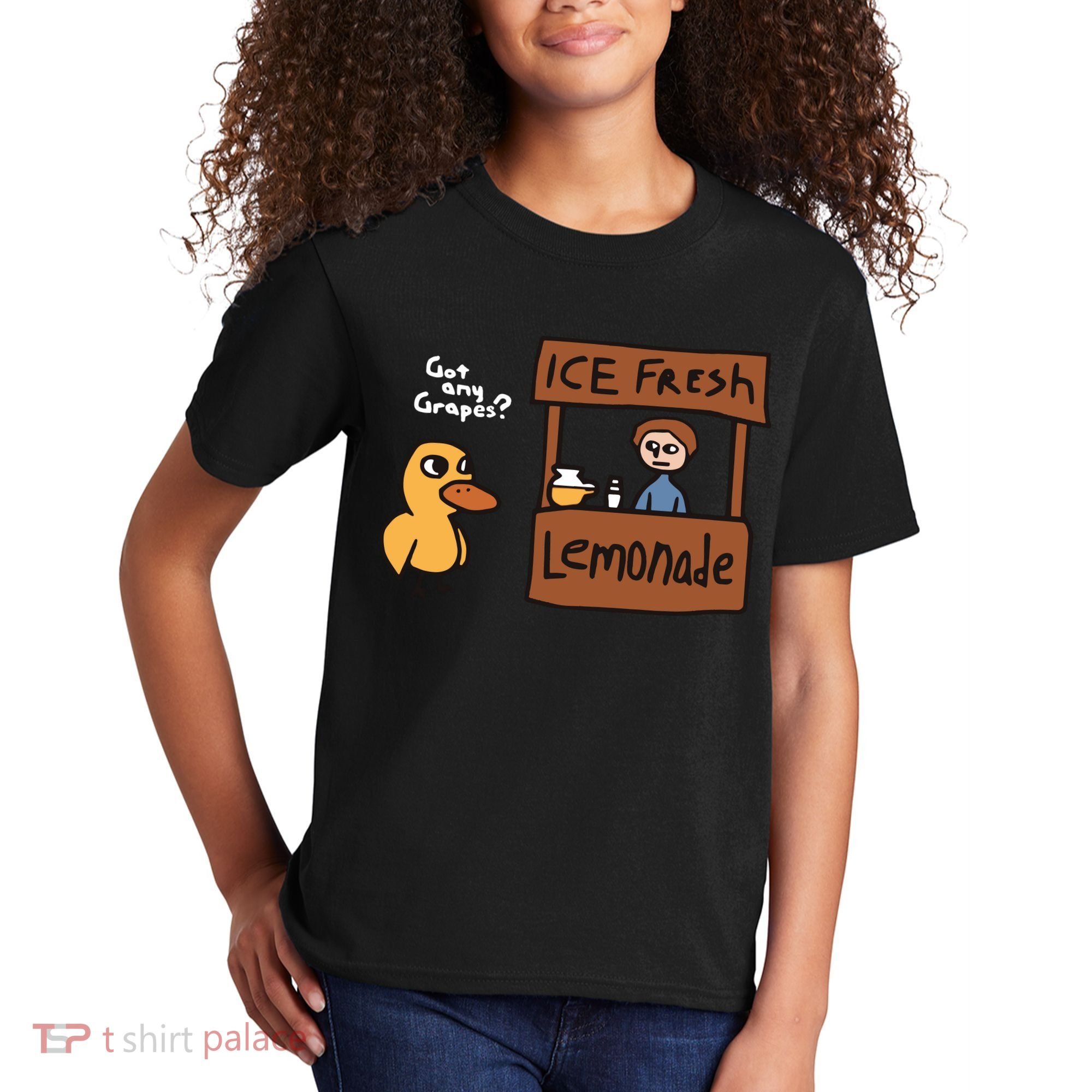 Got Any Grapes The Duck Song Funny Duck Kids T-Shirt