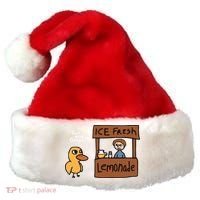 Got Any Grapes The Duck Song Funny Duck Santa Hat thumb 0