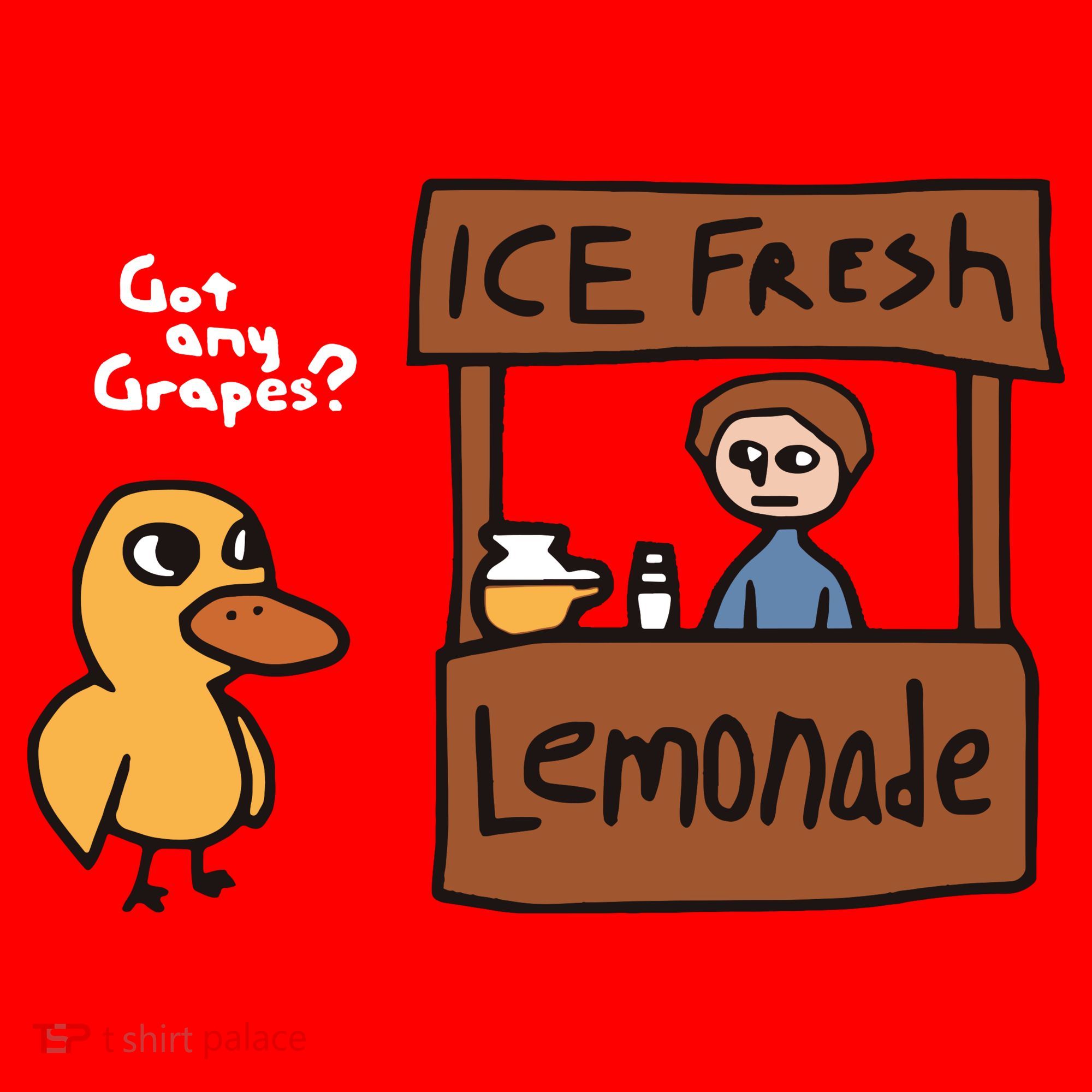 Got Any Grapes The Duck Song Funny Duck Santa Hat