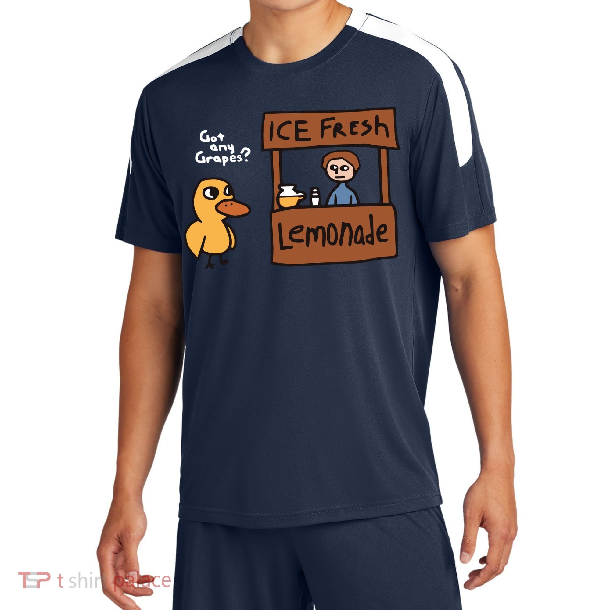 Got Any Grapes The Duck Song Funny Duck Sport-Tek Competitor United Soccer Jersey