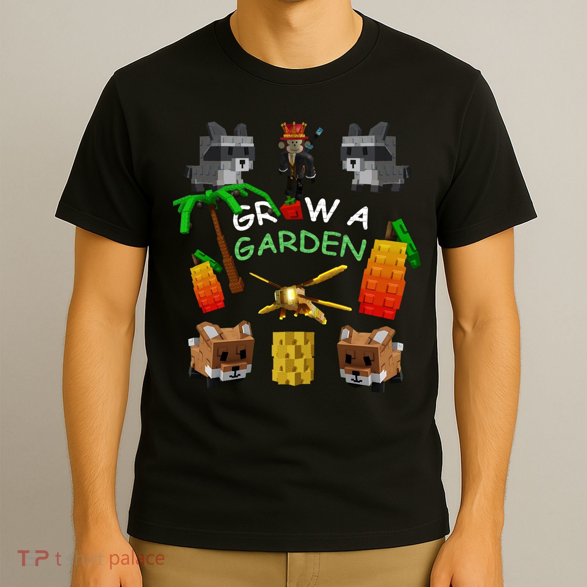 Grow A Garden Game Merch Gamer Gaming Funny T-Shirt