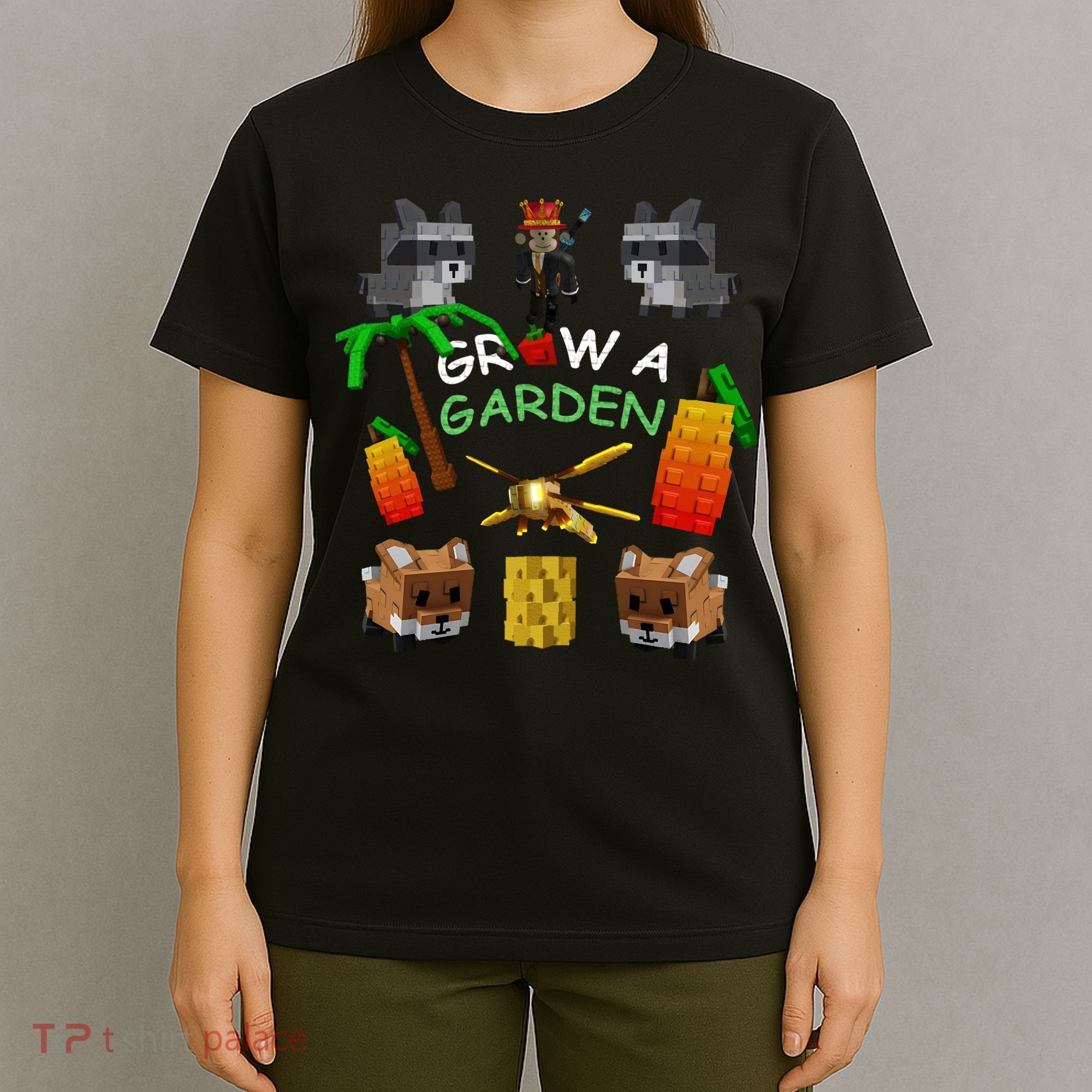 Grow A Garden Game Merch Gamer Gaming Funny T-Shirt