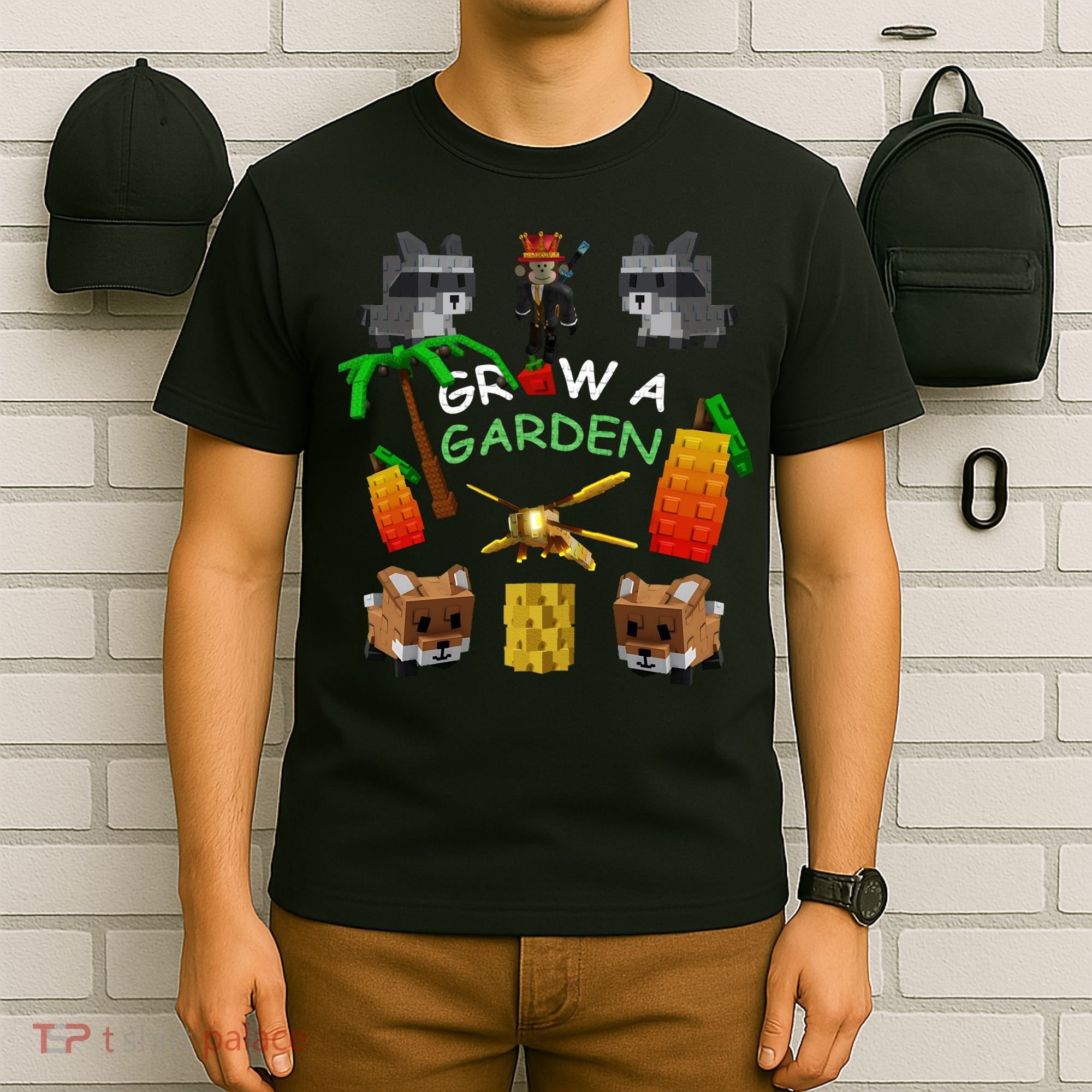 Grow A Garden Game Merch Gamer Gaming Funny T-Shirt