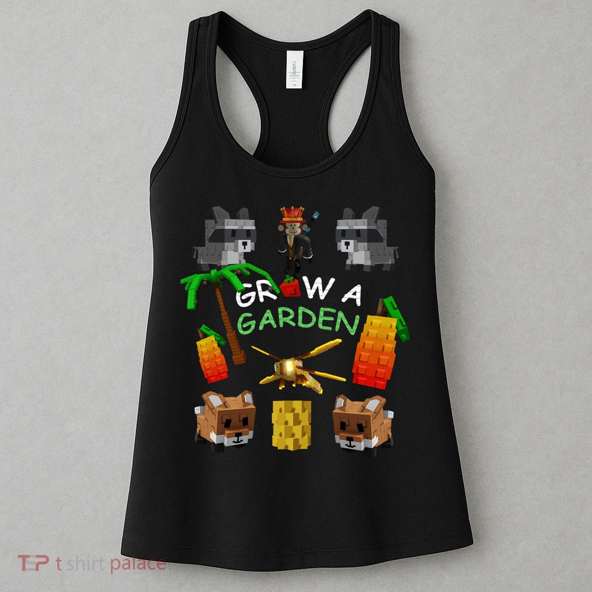Grow A Garden Game Merch Gamer Gaming Funny Women's Tank Top