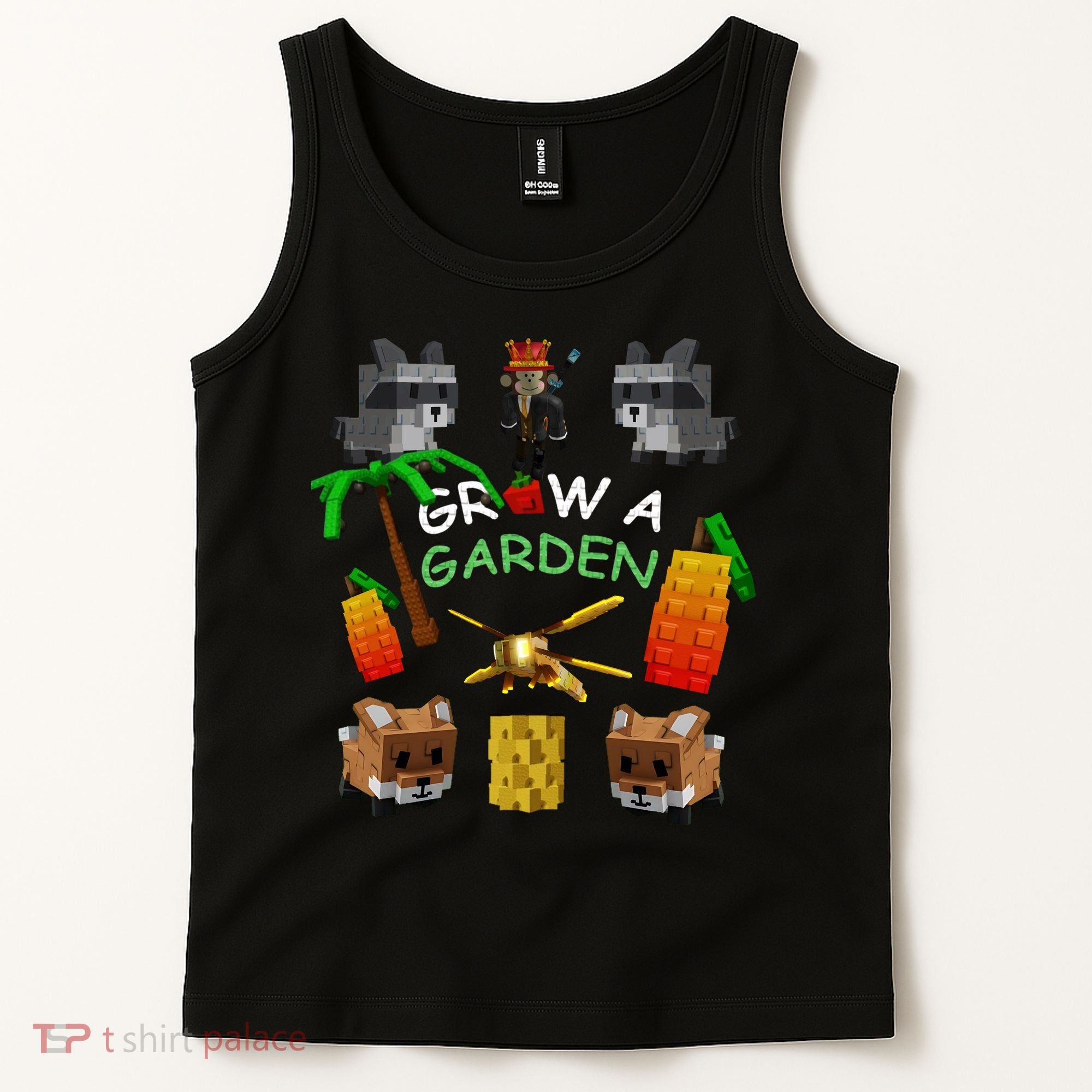 Grow A Garden Game Merch Gamer Gaming Funny Tank Top