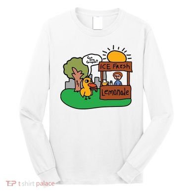 Got Any Grapes Ice Fresh Lemonade Funny Duck Long Sleeve Shirt