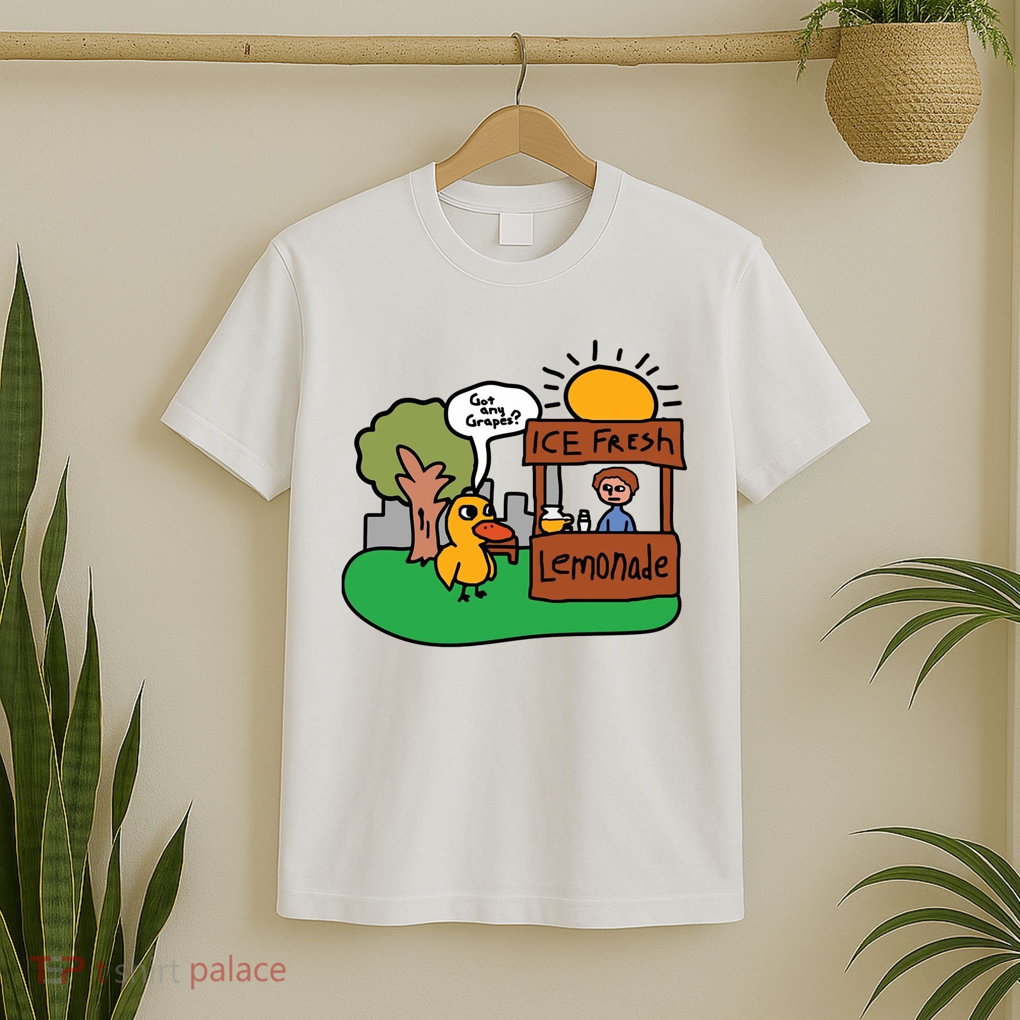 Got Any Grapes Ice Fresh Lemonade Funny Duck T-Shirt