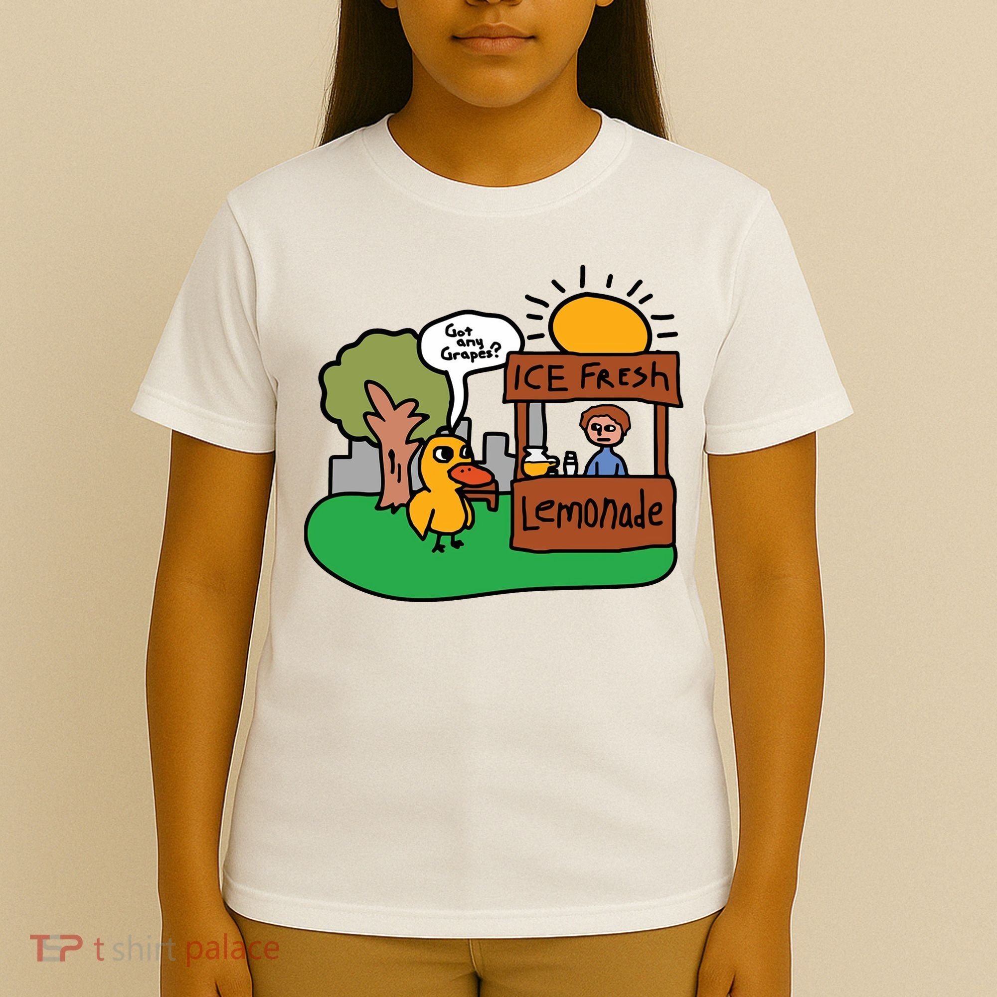 Got Any Grapes Ice Fresh Lemonade Funny Duck T-Shirt