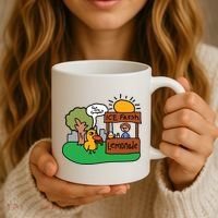 Got Any Grapes Ice Fresh Lemonade Funny Duck Coffee Mug thumb 3