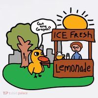 Got Any Grapes Ice Fresh Lemonade Funny Duck Mousepad thumb 1
