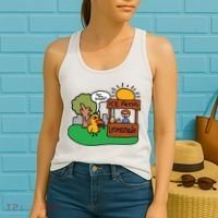 Got Any Grapes Ice Fresh Lemonade Funny Duck Women's Tank Top thumb 2