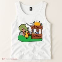 Got Any Grapes Ice Fresh Lemonade Funny Duck Tank Top thumb 2