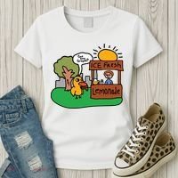 Got Any Grapes Ice Fresh Lemonade Funny Duck Women's T-Shirt thumb 3