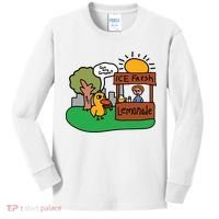 Got Any Grapes Ice Fresh Lemonade Funny Duck Kids Long Sleeve Shirt thumb 0