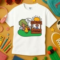 Got Any Grapes Ice Fresh Lemonade Funny Duck Kids T-Shirt thumb 3