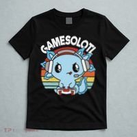 Gamesolotl Axolotl Gamer Gaming Women Boy T-Shirt thumb 5
