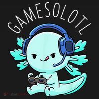 Gamesolotl Axolotl Gamer Anime Gifts Kawaii Women's Hoodie thumb 2