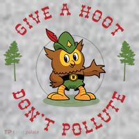 Give A Hoot Dont Pollute Cute Woodsy Owl Forest Keeper Sweatshirt thumb 2