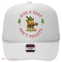Give A Hoot Dont Pollute Cute Woodsy Owl Forest Keeper Hat thumb 0