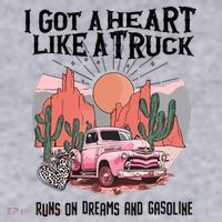 Got A Heart Like A Truck Country Women's Sweatshirt thumb 2