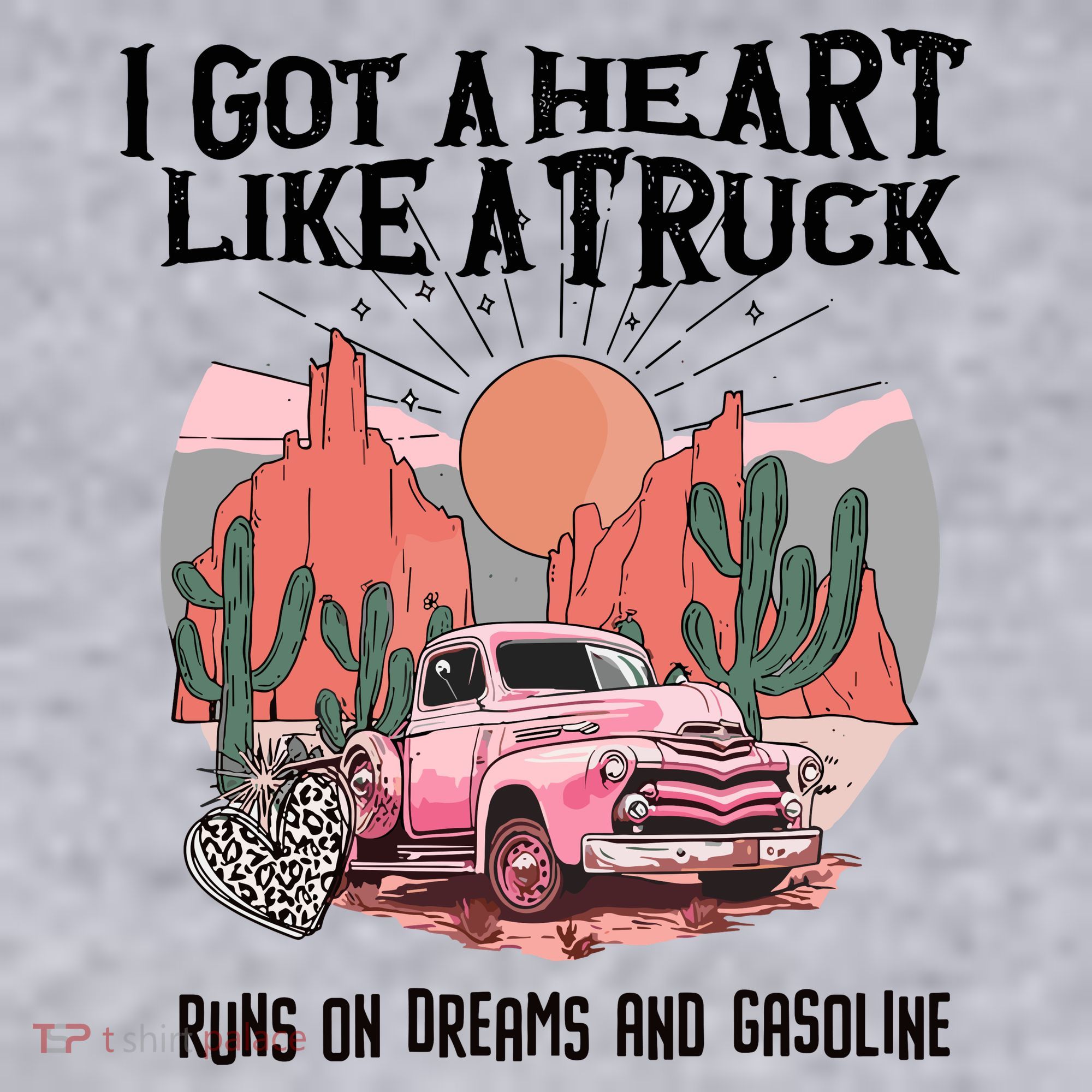 Got A Heart Like A Truck Country Women's Sweatshirt