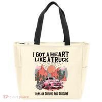 Got A Heart Like A Truck Country Tote Bag thumb 0