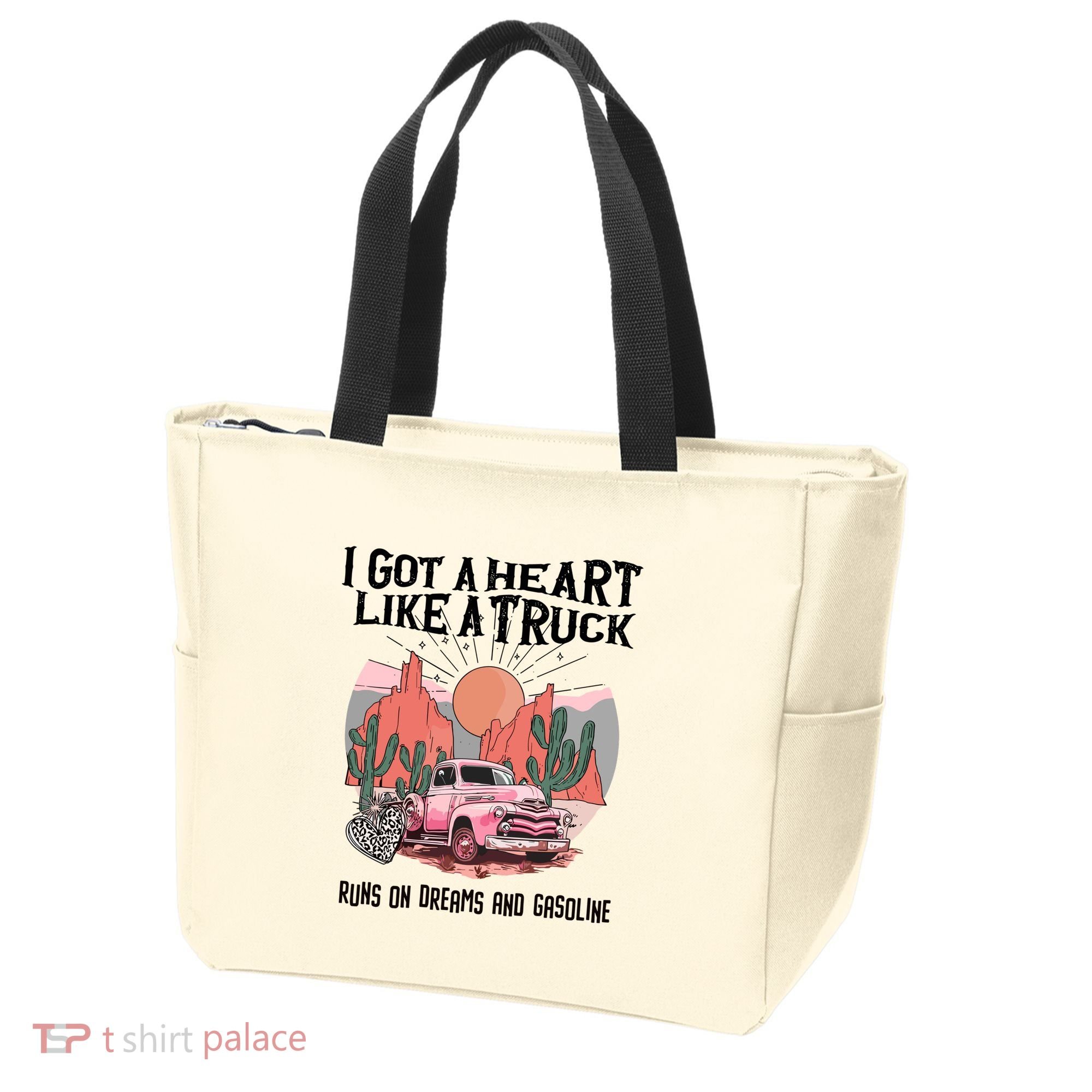 Got A Heart Like A Truck Country Tote Bag