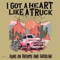 Got A Heart Like A Truck Country Hoodie thumb 2