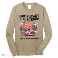 Got A Heart Like A Truck Country Long Sleeve Shirt thumb 0
