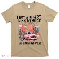 Got A Heart Like A Truck Country T-Shirt thumb 0