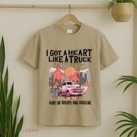 Got A Heart Like A Truck Country T-Shirt thumb 2