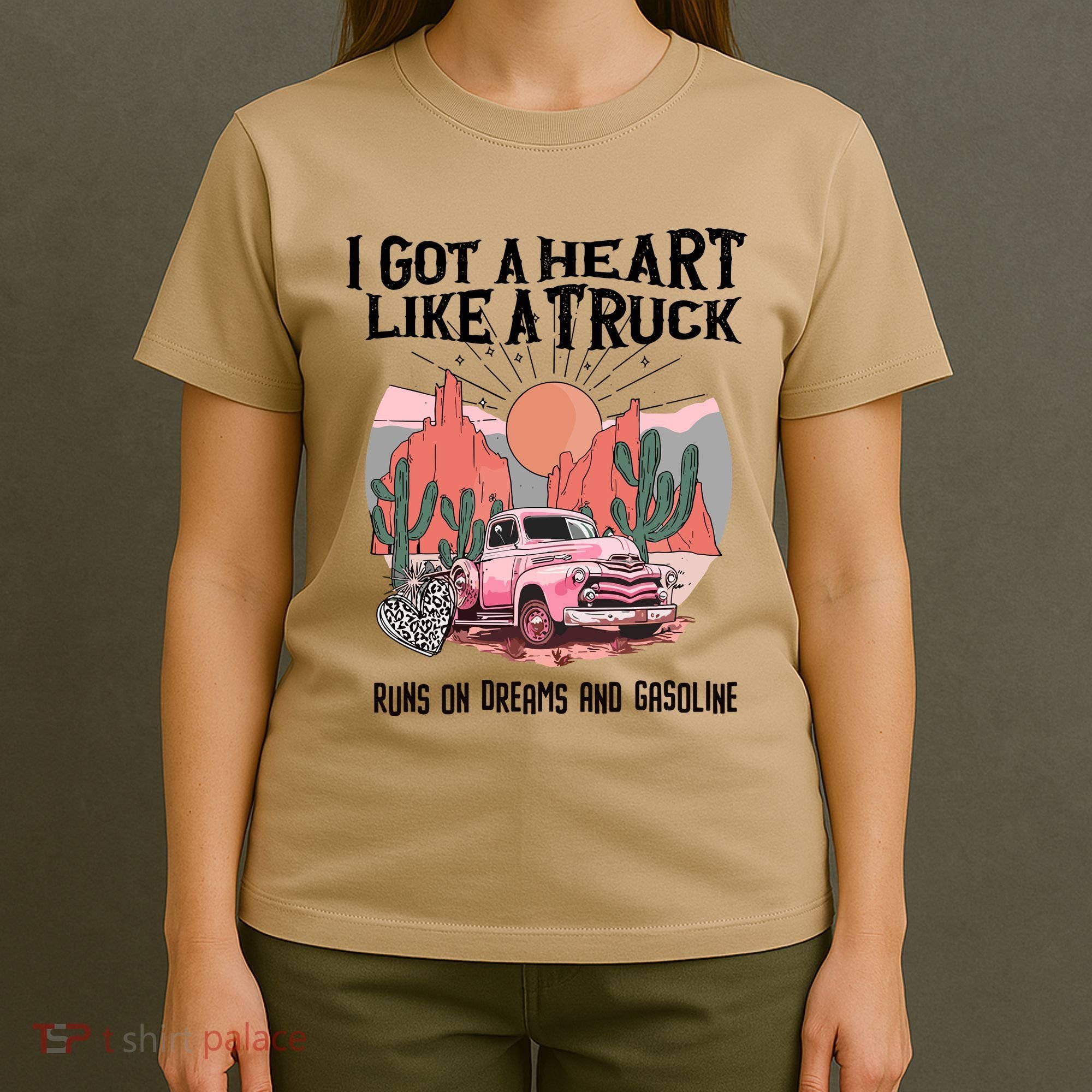 Got A Heart Like A Truck Country T-Shirt