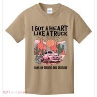 Got A Heart Like A Truck Country Kids T-Shirt thumb 0